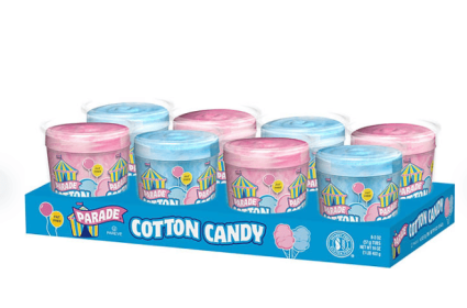 Parade Cotton Candy, 2 oz., 8 pk.