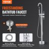 VEVOR Freestanding Bathtub Faucet Floor Mount Two Water Modes 360Â° for Bathing
