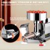 VEVOR 110V Electric Tomato Strainer 370W Commercial Grade Tomato Milling Machine Stainless Steel Tomato Press and Strainer 90-160 Kg/H Pure Copper Mot