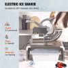 VEVOR Ice Crushers Machine, 661lbs Per Hour Electric Snow Cone Maker with 4 Blades, Stainless Steel Shaved Ice Machine with Cover