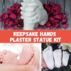 Dowmoo Hand Casting Kit, Three-Dimensional Hand Model Plaster Clone Model Homemade Commemorative Gift Crafts