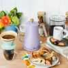 1-Liter Electric Gooseneck Kettle 1200 W, Lavender by Drew Barrymore