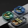 1pc Medicine Box; Portable Small Medicine Box For Seven Days A Week; Large-capacity Pill Organizer Storage Medicine Container